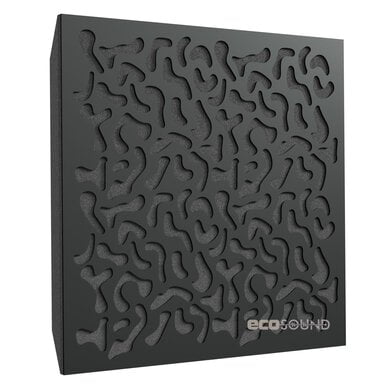 Купить acoustic panel ecosound boomerang hdf-black 50 x 50 cm 53 mm black по низкой цене