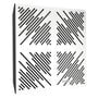 Купить acoustic panel ecosound 4diagonals hdf-white 50 x 50 cm 53 mm white по низкой цене