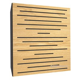 Acoustic panel Ecosound EcoPulse cream 50x50 cm 53mm Light oak