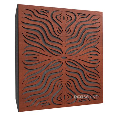 Купить acoustic panel ecosound chimera f apple-locarno 50 x 50 cm 53 mm brown по низкой цене