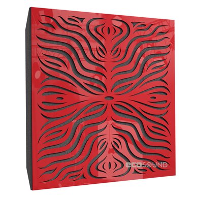 Купить acoustic panel ecosound chimera f plastic red 50 x 50 cm 53 mm по низкой цене