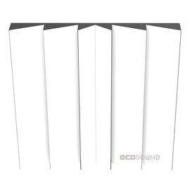 Acoustic diffuser diffuser Ecosound PINDIFF CRATER White 53mm 50x50 cm 