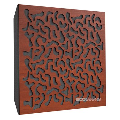 Купить acoustic panel ecosound boomerang apple-locarno 50 x 50 cm 73 mm brown по низкой цене