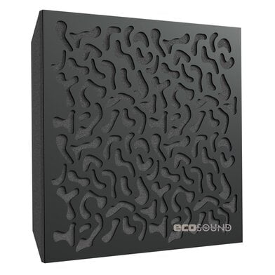 Купить acoustic panel ecosound boomerang hdf-black 50 x 50 cm 73 mm black по низкой цене