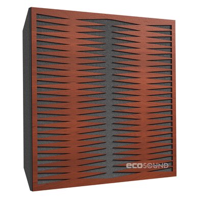 Купить acoustic panel ecosound backgammon apple-locarno 50 x 50 cm 73 mm brown по низкой цене