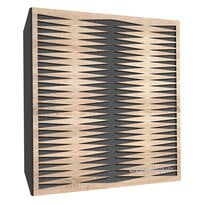 Acoustic panel Ecosound Backgammon Lt-Sonoma-Oak 50 x 50 cm 73 mm latte