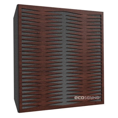 Купить acoustic panel ecosound backgammon wenge 50 x 50 cm 73 mm brown по низкой цене