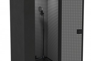 Collapsible acoustic vocal booth