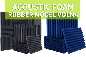 Acoustic foam rubber model Volna