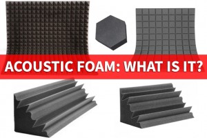 Acoustic foam: what is it? 