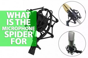 What is the microphone spider for