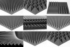 Acoustic foam "Pyramid