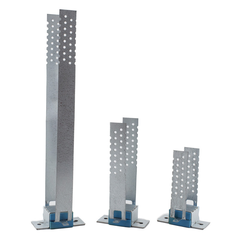 Anti-vibration mounts for soundproofing walls and ceilings VibroNet C2 PRO 86x140mm