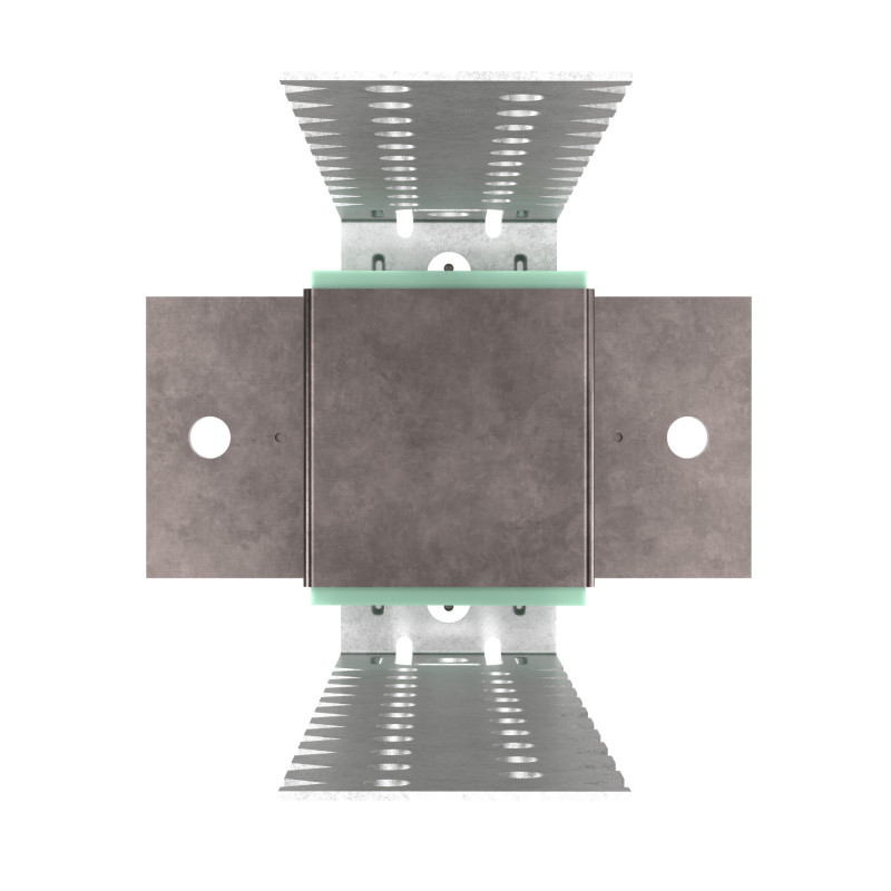 Anti-vibration mounts for soundproofing walls and ceilings VibroNet C 2