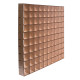 Acoustic diffuser Ecosound Radiator 50x50 cm 50mm light oak color