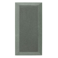 Velvet acoustic panel made of acoustic foam Ecosound Velvet Gray 50x25cm 50mm Color Grey