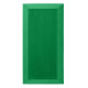 Velvet acoustic panel made of acoustic foam Ecosound Velvet Green 50x25cm 50mm 