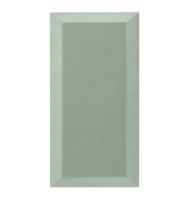 Velvet acoustic panel made of acoustic foam Ecosound Velvet White 50x25cm 50mm 