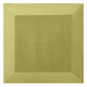 Velvet acoustic panel made of acoustic foam Ecosound Velvet Light Green 25x25cm 50mm 