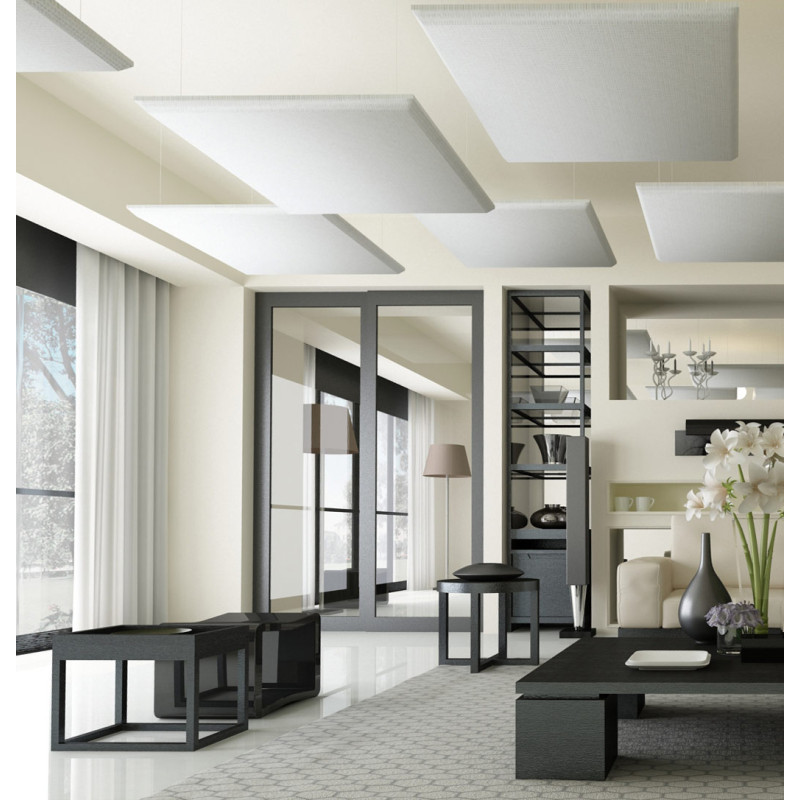 Ecosound Quadro Green Suspended Sound Absorbing Panel 50mm 1x1m 