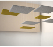 Acoustic suspended ceilings