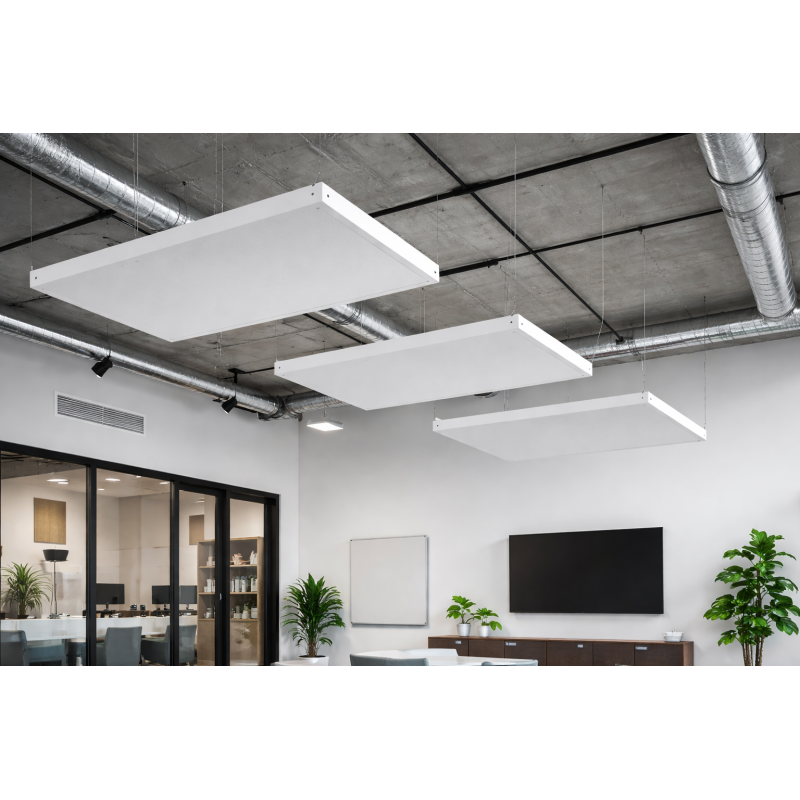 Ecosound Wool Pro FireSafe Fireproof Acoustic Sound-Absorbing Panel in a Metal Case 