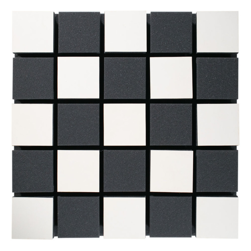 Acoustic panel Ecosound Tetras Acoustic Wood White 50x50cm 53mm 