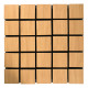 Acoustic panel Ecosound Tetras Wood Cream 50x50cm 53mm light oak color