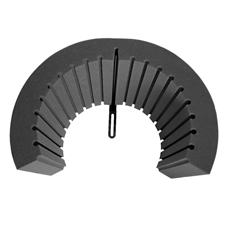 Acoustic shield for microphone Ecosound Ecos Shiled 53x40cm 80mm graphite black