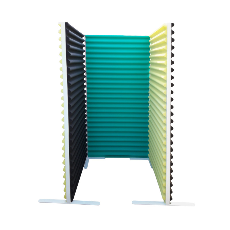 Acoustic screen Ecosound Acoustic Wave 200х100 multicolor