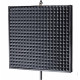 Microphone Isolation Shield flat Ecosound 1x1 meter color black