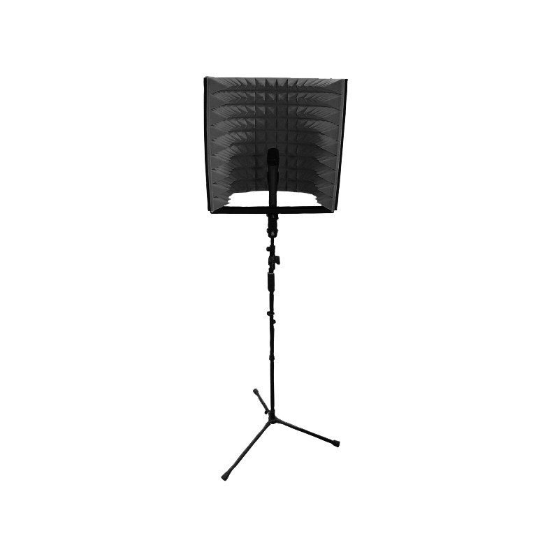 Microphone Isolation Shield Ecosound L 50x50 cm color black