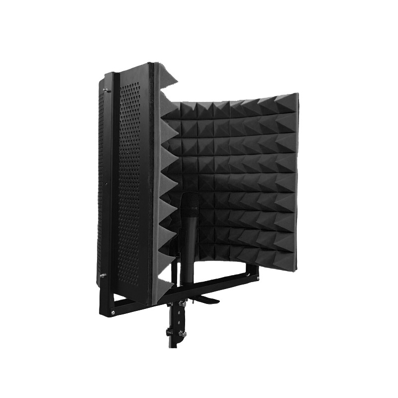 Microphone Isolation Shield Ecosound L 50x50 cm color black