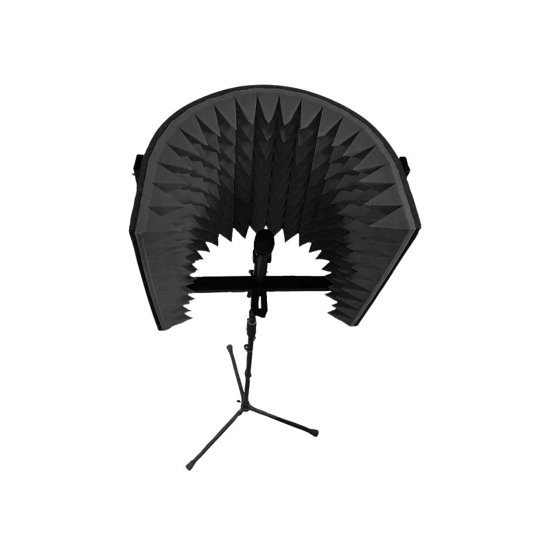 Microphone Isolation Shield Ecosound L 50x50 cm color black