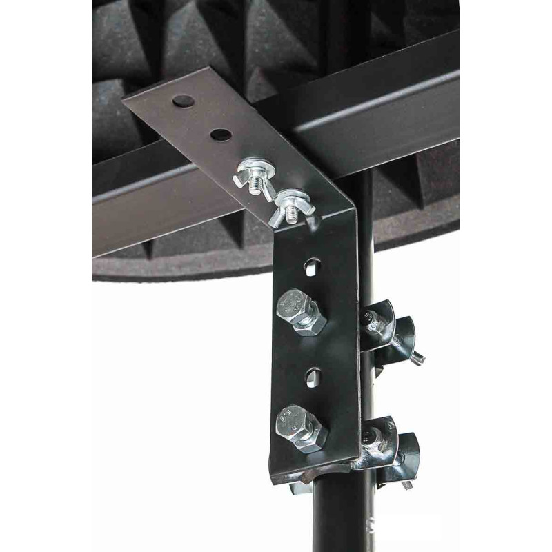 Microphone Isolation Shield Ecosound XL 100x85 cm color black