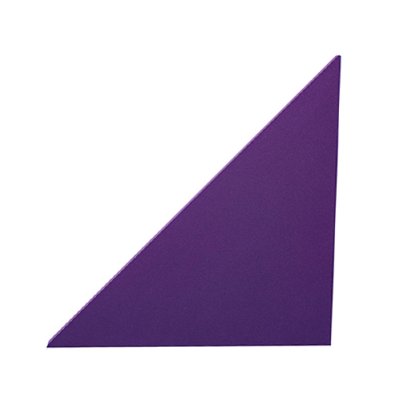 Triangle Acoustic Plate Ecosound Purple 500x500x30mm 