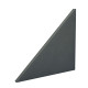 Triangle Acoustic Plate Ecosound Gray 500x500x30mm color grey