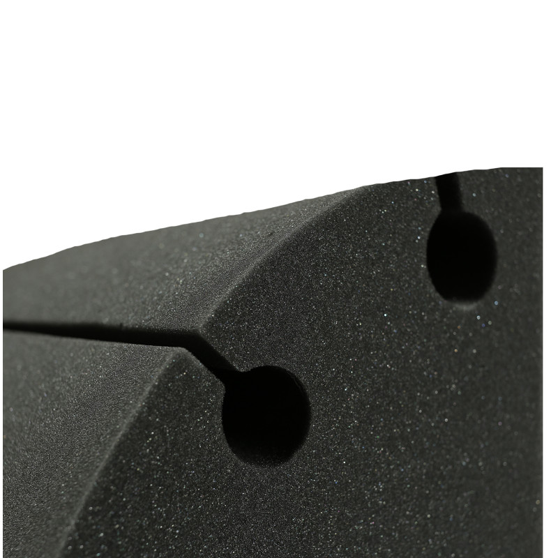 Bass trap angular Ecosound Bass trap Sector 1000х250х250 color black graphite