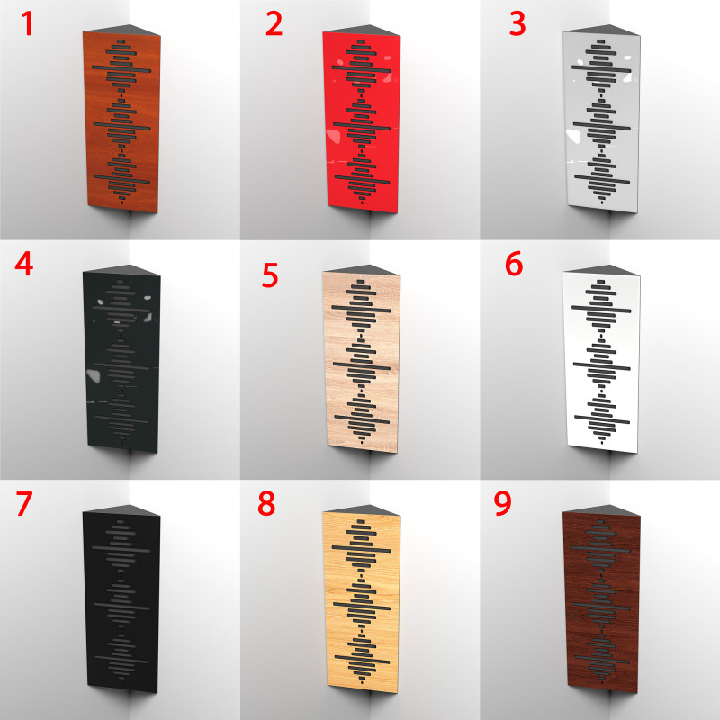 Bass trap Ecosound Bass trap mini Vortex wood 500x200x100 colors in stock 