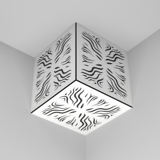 Bass trap KUB Ecosound Lotus wood 250x250x250 colors in stock