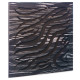 Acoustic panel Ecosound Chimera Ebony&Ivory 50x50cm 33mm color black-white