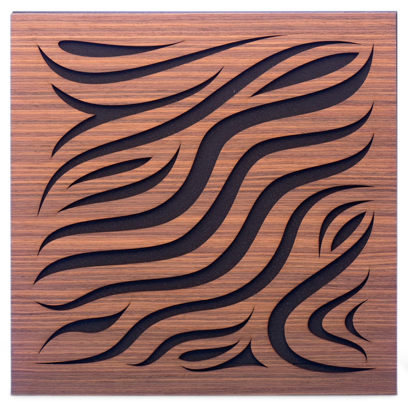 Acoustic panel Ecosound Chimera Rosewood 50x50cm 53mm Color brown