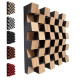 Acoustic diffuser-diffuser Ecosound Ecodiff 8x8 50 x 50 cm 103 mm 