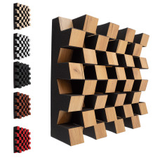 Acoustic diffuser-diffuser Ecosound Ecodiff 8x8 50 x 50 cm 153 mm 