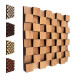Acoustic diffuser-diffuser Ecosound Ecodiff 8x8 50 x 50 cm 53 mm 