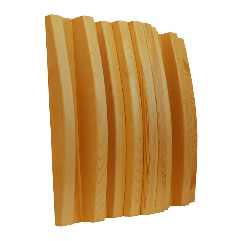 Acoustic diffuser Ecosound EcoWOOD 135 mm, 60x60 cm Light oak