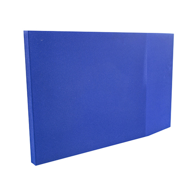 Acoustic plate Ecosound Doblorectang Acqua 800x500x80mm color blue