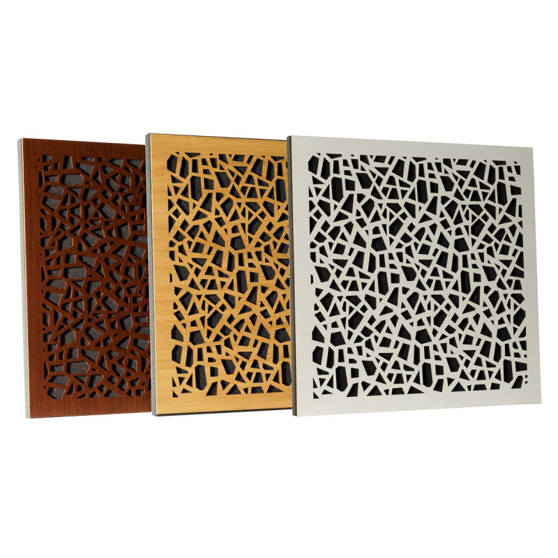 Acoustic panel Ecosound EcoArt white 50x50 cm 53mm 