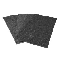 Acoustic plate Ecosound Macsound Prof 2mX1mX30mm color graphite black