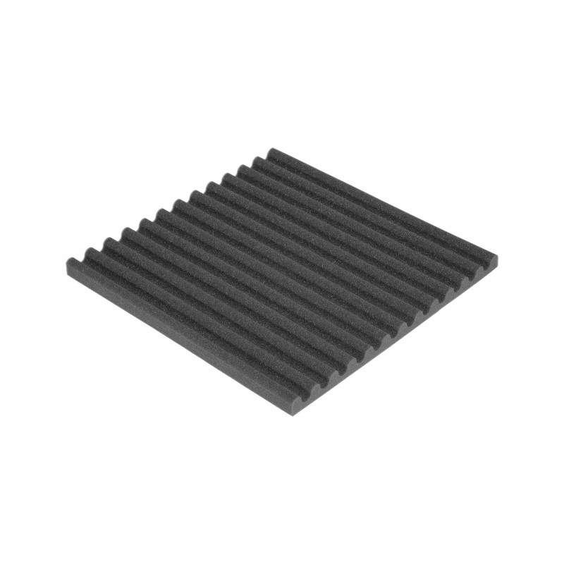 Acoustic foam panel Ecosound VOLNA-S 30 mm, 50x50cm graphite black
